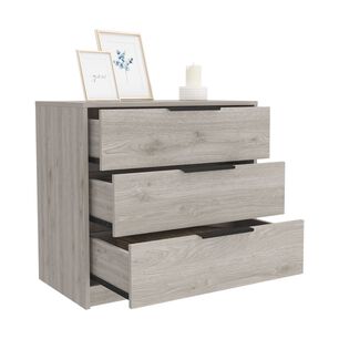 Comoda 3 Cajones Fm-001c - Cafe Claro