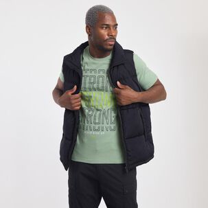 Parka Deportiva Sin Mangas Cuello Alto Hombre Wetland