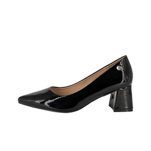 Zapato Formal Katia Negro Charol Alquimia