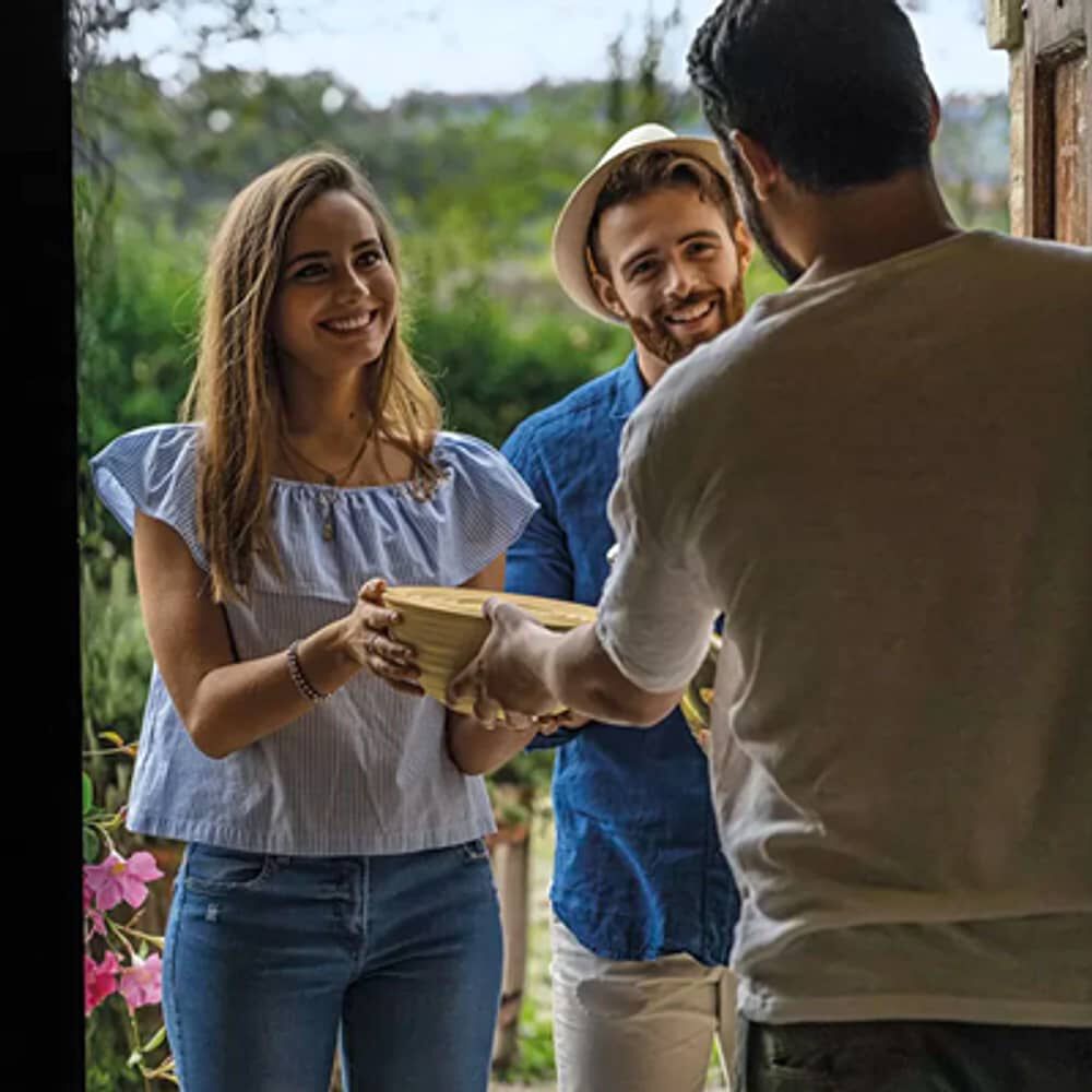 Contenedor Con Tapa Negro 25cms - Colecci&oacute;n Tierra image number 2.0