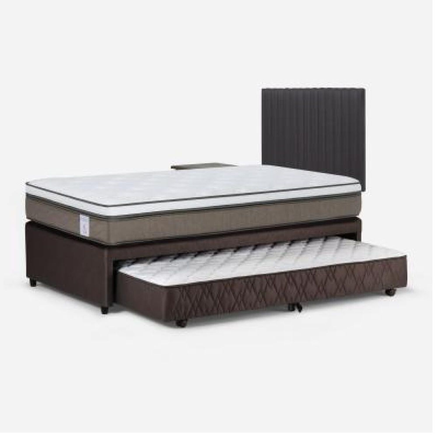 Cama Nido Rosen New Style 6 / 1.5 Plazas / Base Normal + Set De Maderas image number 10.0