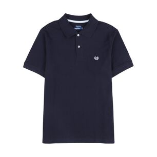 Polera Lisa Regular Manga Corta Cuello Piqu&eacute; Hombre Peroe