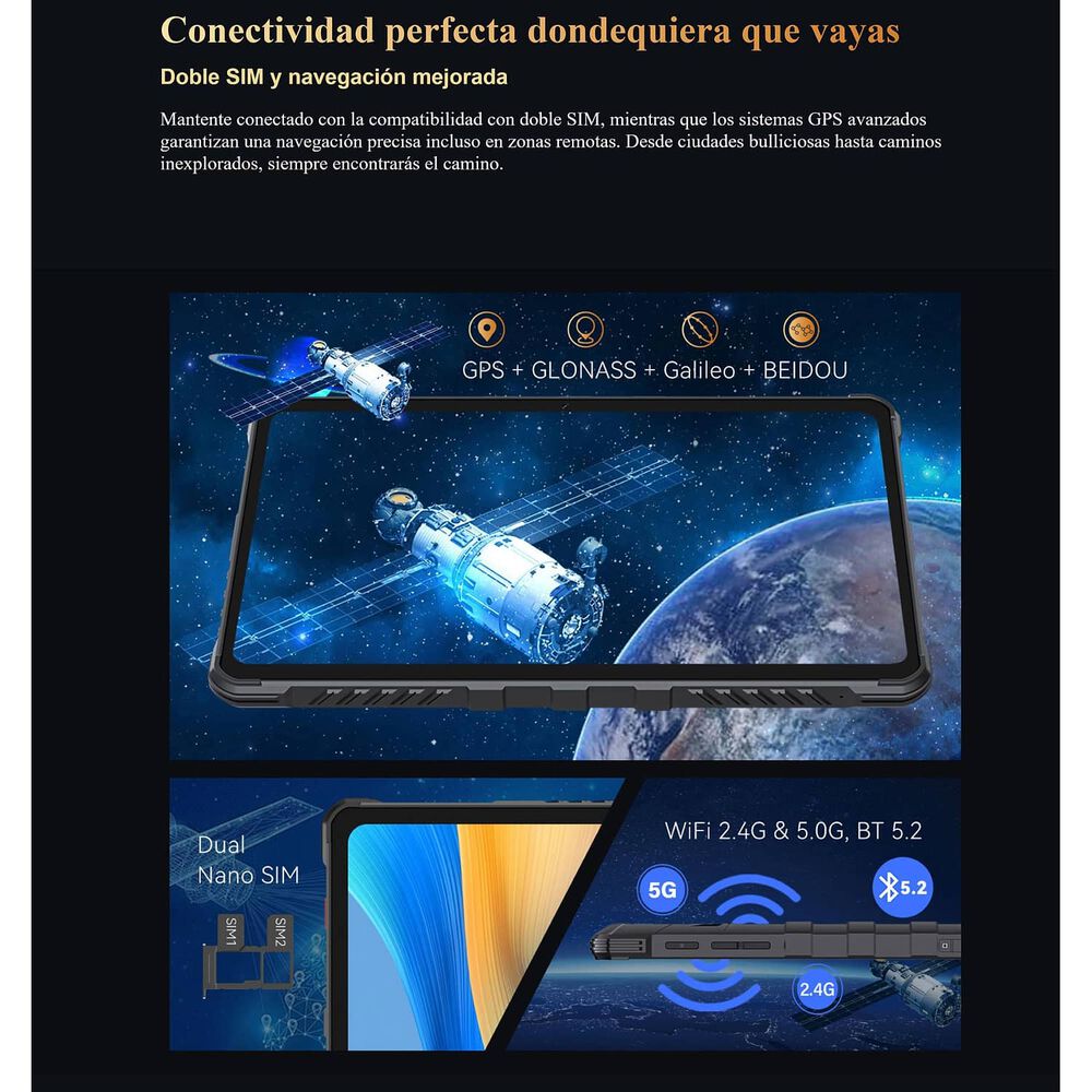 Tab Kingkong 2: Tablet Resistente 4g Con Bater&iacute;a 20.400 Mah image number 5.0