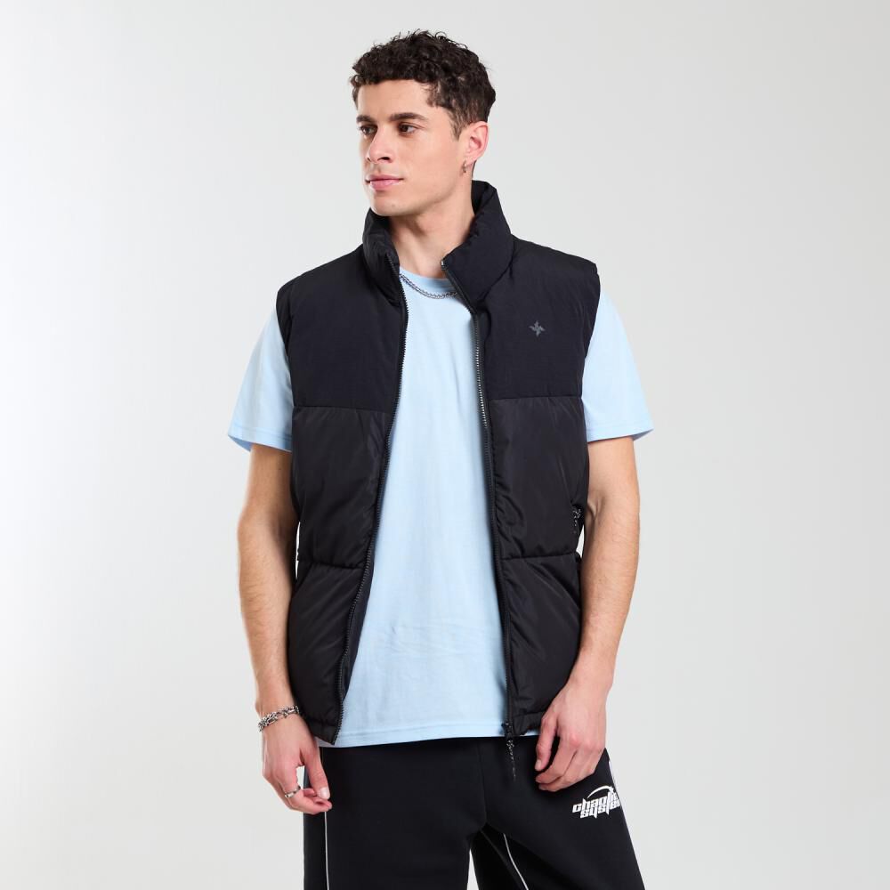 Parka Lisa Slim Sin Mangas Cuello Alto Hombre Skuad image number 0.0