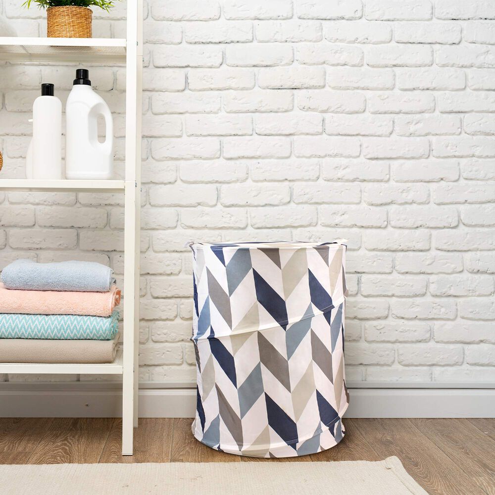 Cesto Para Ropa Plegable Nautica Home 42x55cm Multicolor image number 0.0