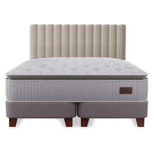 Cama Europea Flex Heritage / 2 Plazas / Base Dividida + Respaldo