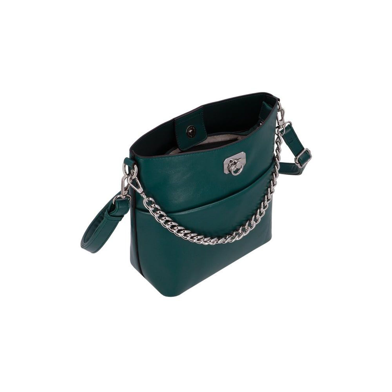 Bandolera Secret Pekin St6 M Verde image number 3.0