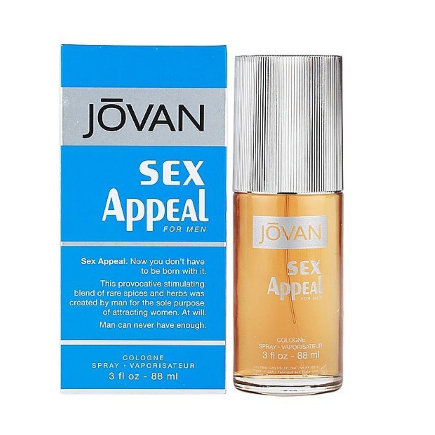 Jovan Sex Appeal 88ml Hombre image number 0.0
