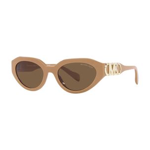 Lentes De Sol Empire Oval Camel Michael Kors