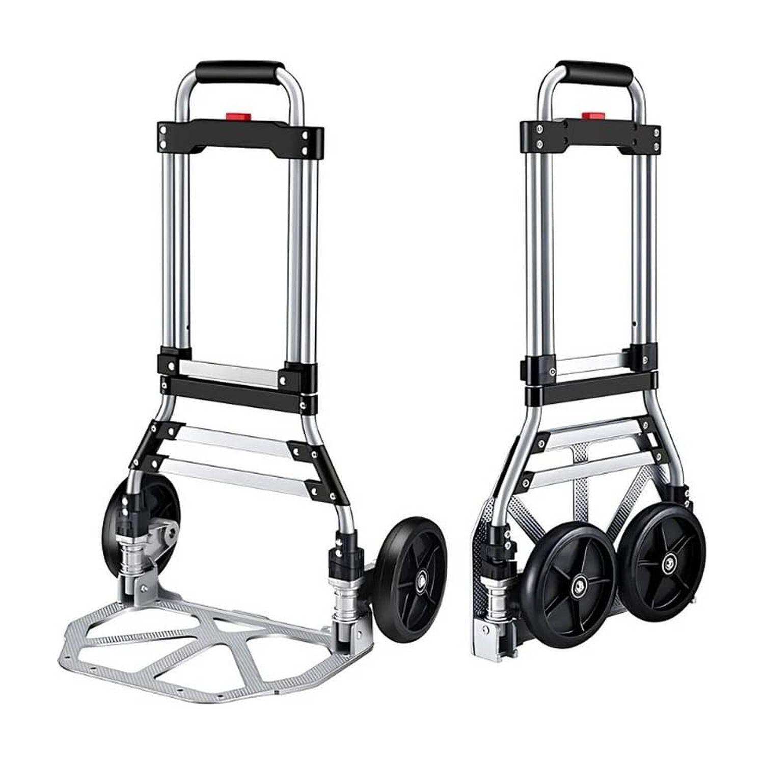 Carretilla De Carga Yegua Plegable Extensible Soporte 100 Kg image number 1.0