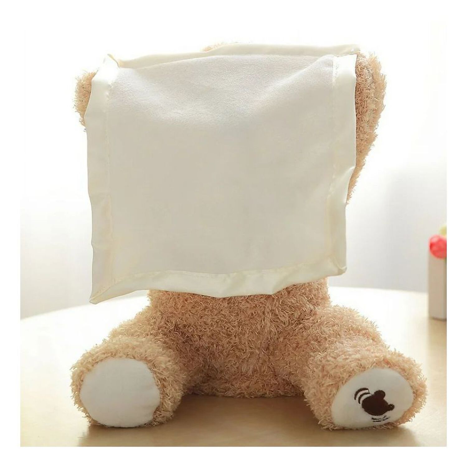 Osito De Peluche Para Ni&ntilde;os Parlante Con Manta image number 3.0
