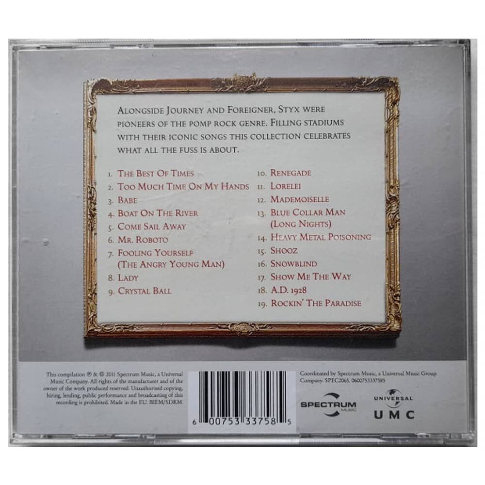 Styx - Babe: The Collection | Cd image number 1.0