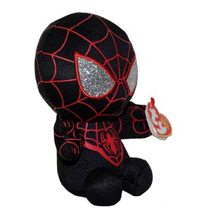 Juguete Peluche Spiderman Miles Morales 30cm Negro Infantil