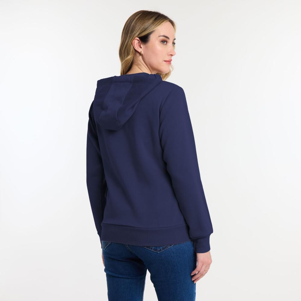 Polerón Básico Full Zipper Cuello Redondo Con Capucha Mujer Geeps image number 2.0