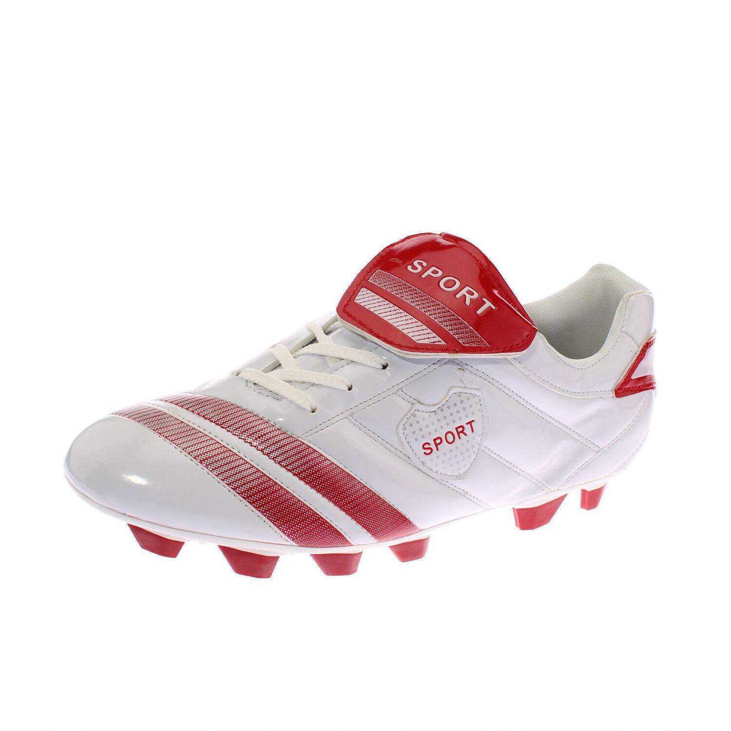 Zapato Futbol Blanco/rojo V&iacute;a Franca Art. 8a1161white image number 0.0