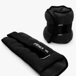 Pesas De Tobillo Tobillera Mu&ntilde;eca Set 2 De 1kg C/u Total 2kg Fitnics