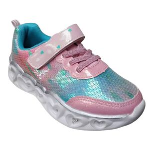 Zapatillas Brillantes Para Ni&ntilde;as Con Luces