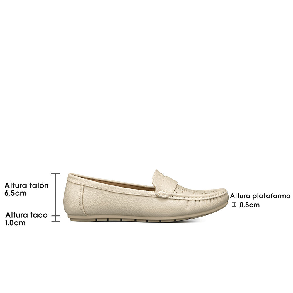 Mocasin Plano Confort Mujer Weide Qiu380 image number 6.0
