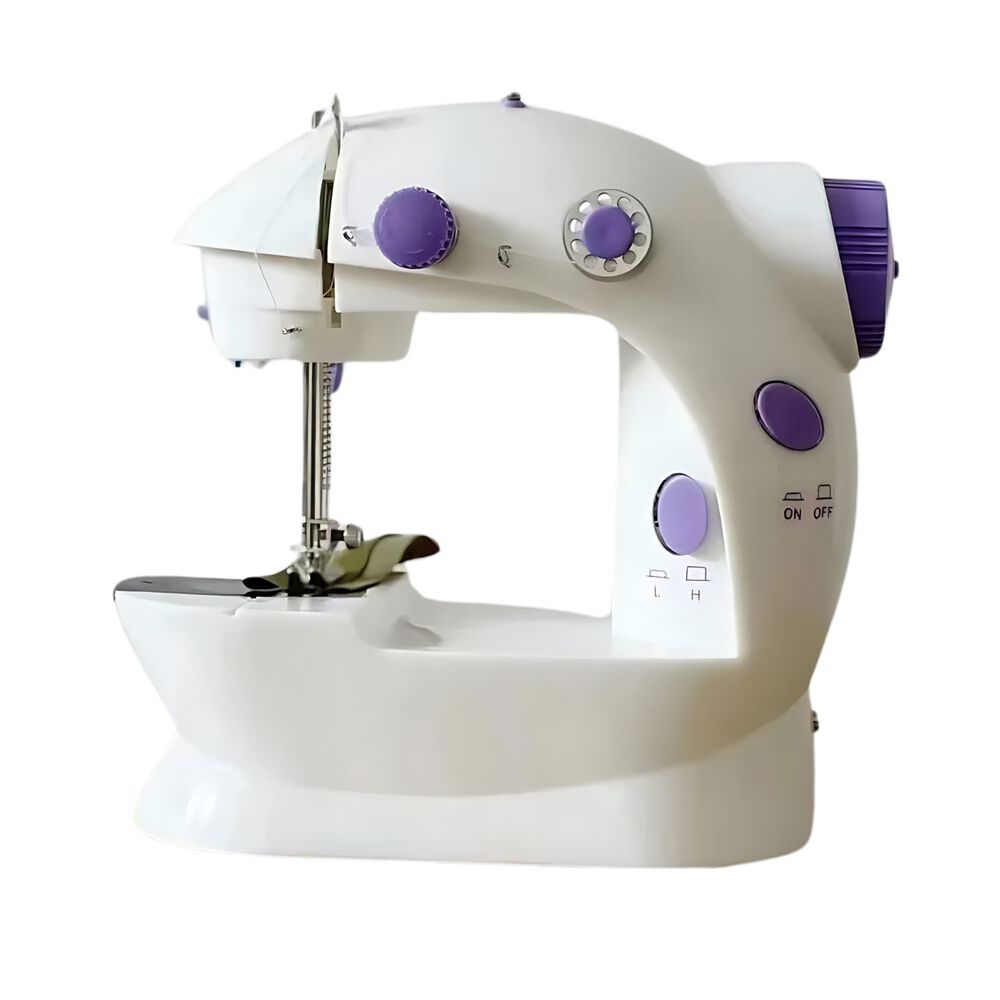 Mini Maquina De Coser Pedal Portatil Electrica 2 Puntadas image number 0.0