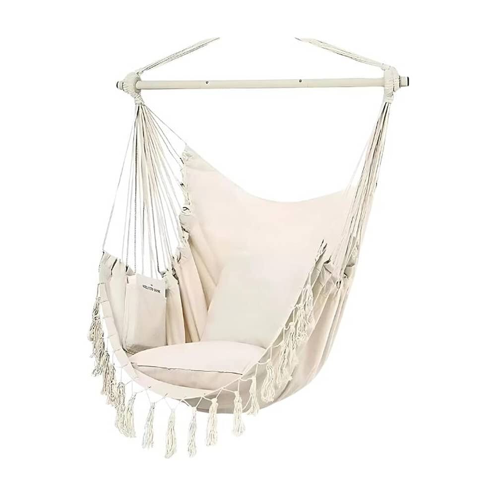 Silla Hamaca Colgante Elegante Estilo Boho Moderna image number 0.0