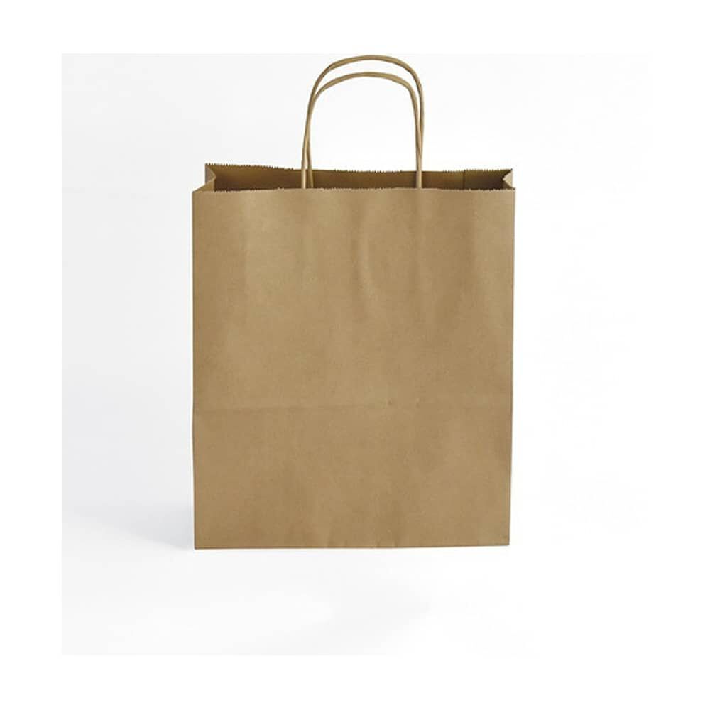 Bolsas Papel Kraft 22x25x10cm | 100 Unidades image number 0.0