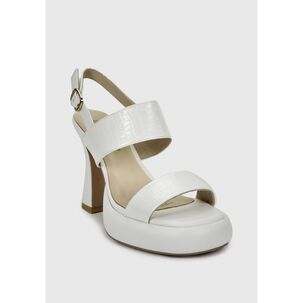 Sandalia Cuero Kader Blanco