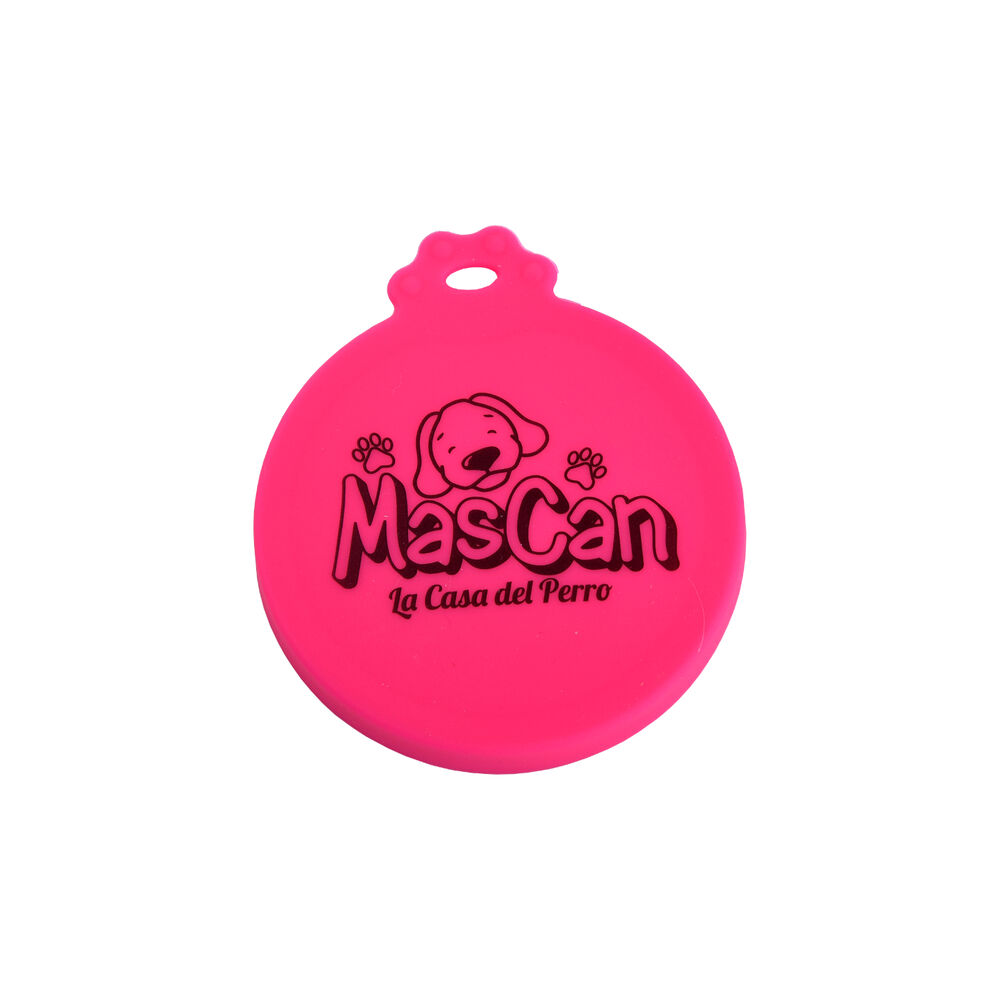 Tapa De Silicona Para Latas Fucsia Perro Mascan image number 1.0