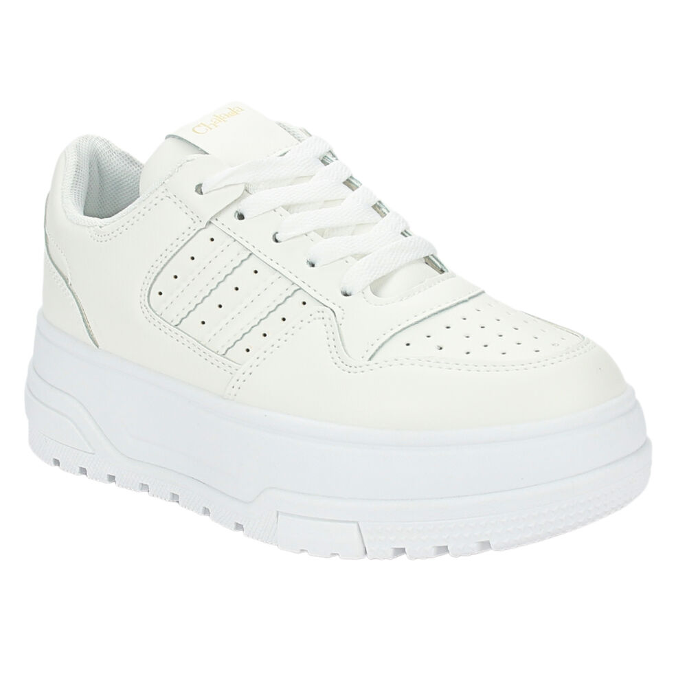 Zapatilla Chalada Mujer Trume-1 Blanco Casual image number 4.0