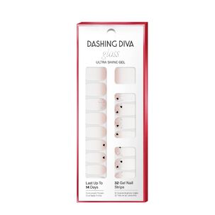 Uñas Adhesivas Gloss Ultra Shine Gel Blanco