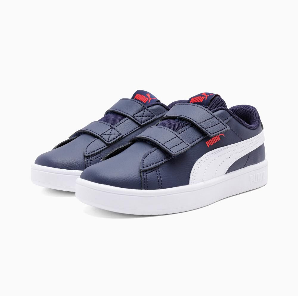 Zapatilla Urbana Niño Puma Azul image number 3.0