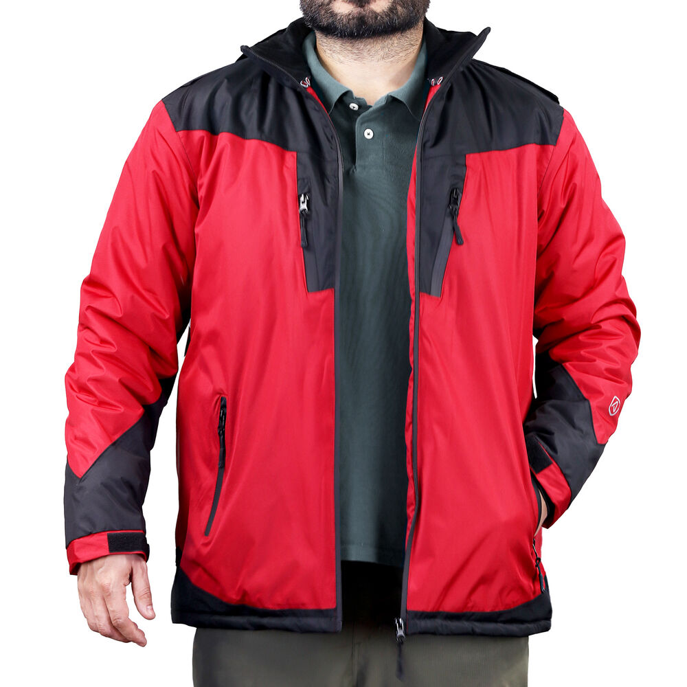 Parka Hombre Rojo/negro Z-0500 N image number 8.0