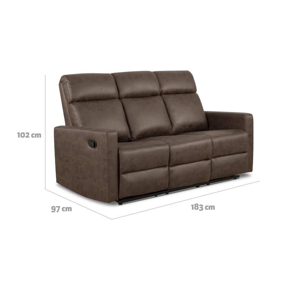 Juego De Living Reclinable Cic Asturias / 3 Cuerpos + 2 Cuerpos image number 1.0