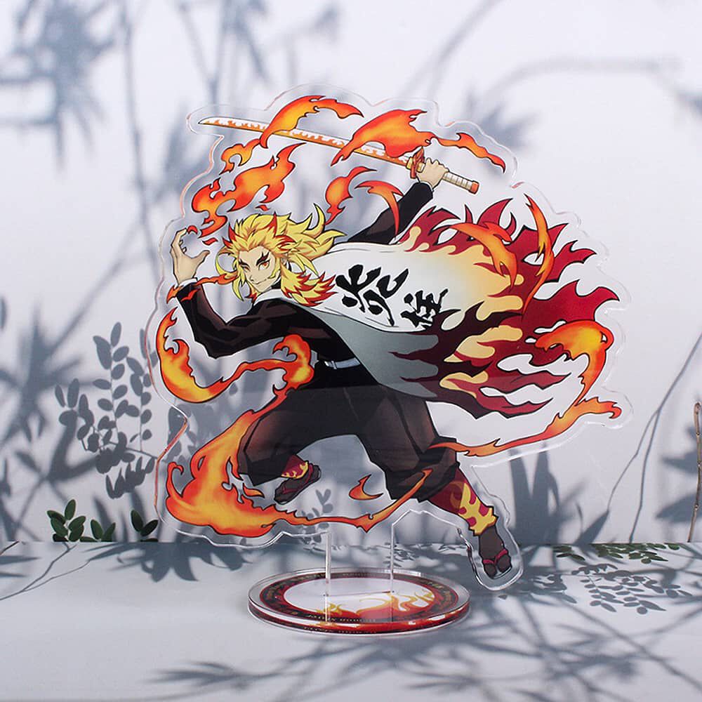 Figura Acrilica Anime Kyojuro Rengoku Kimetsu No Yaiba image number 1.0
