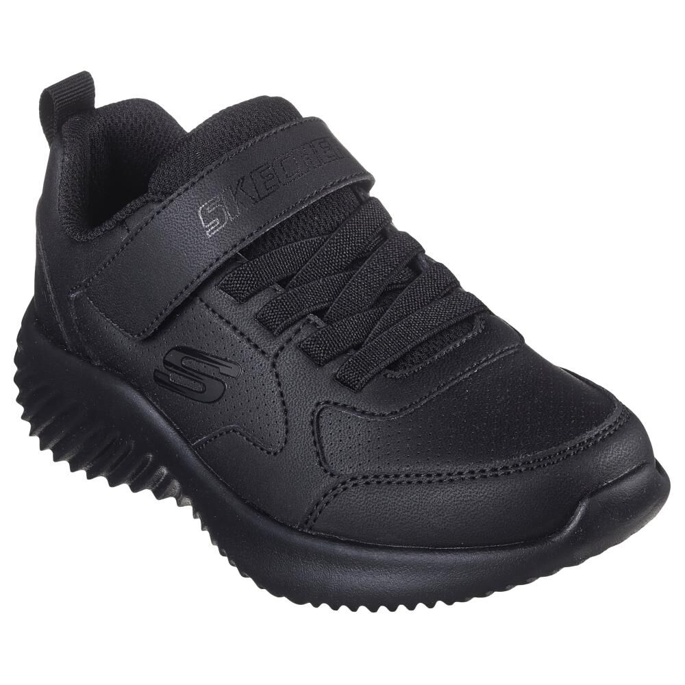 Zapatilla Escolar Ni&ntilde;o Skechers Bounder - Power Study Bbk image number 4.0