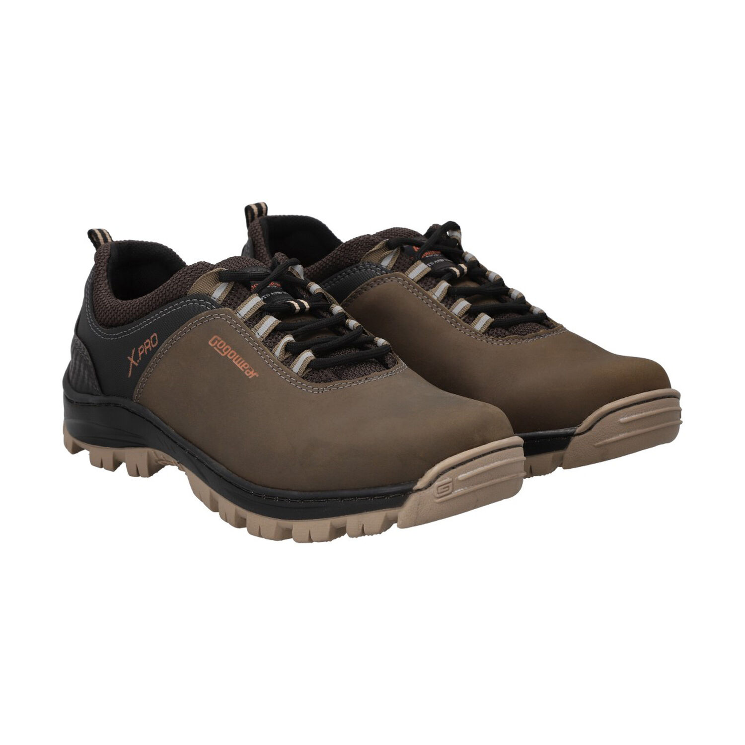 Zapatilla Hombre Trekking Marr&oacute;n Endurance Gogowear image number 4.0