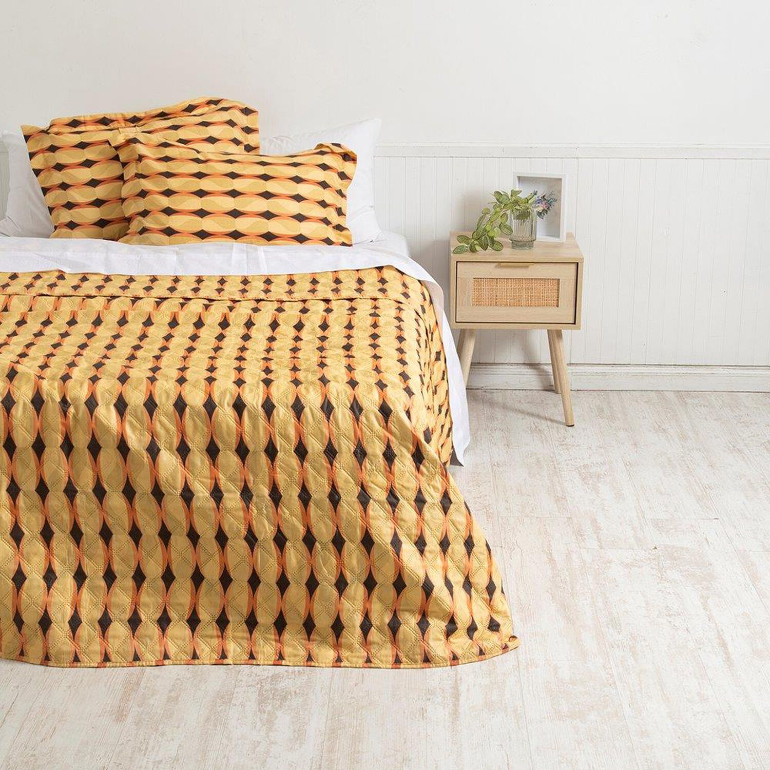 Cubrecama Quilt Cordoba Estampado 2 Plazas Murray image number 0.0