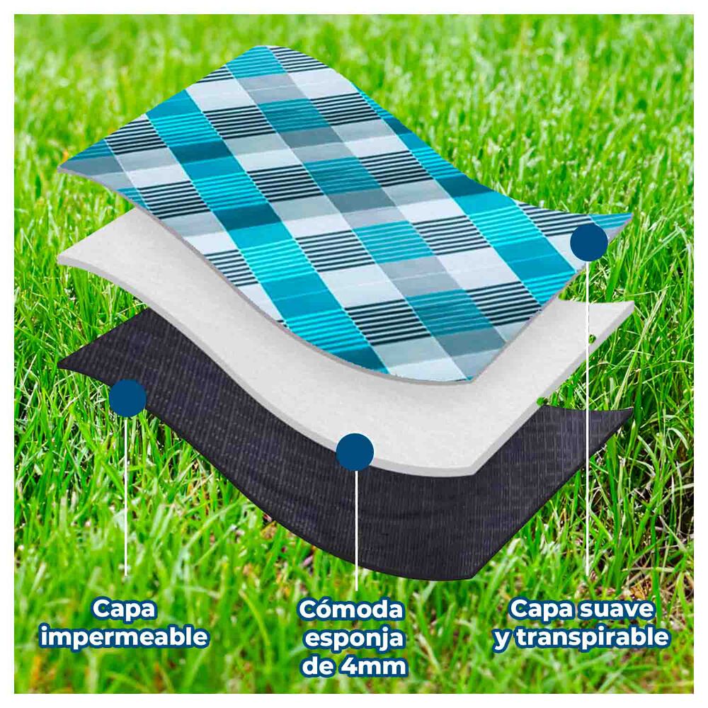 Manta Picnic De Cuadros Multicolor image number 5.0