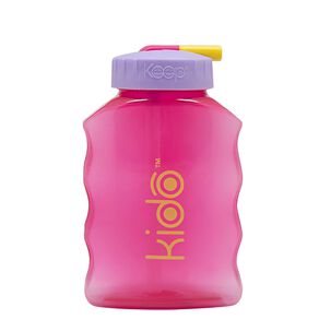 Botella Toma Jugo Niños Bombilla Kido Colores - Ps