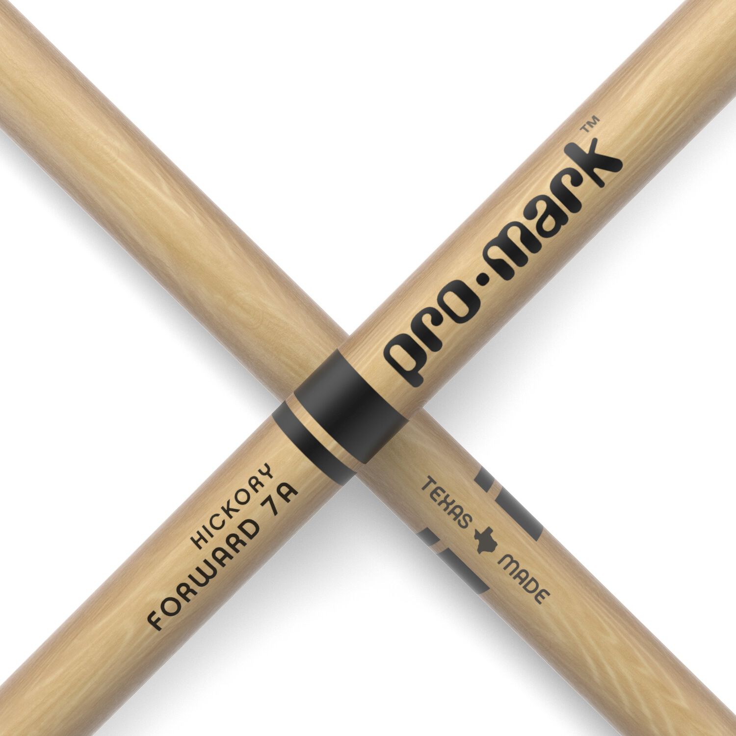 Baquetas 7a Madera Hickory Forward Pro Mark image number 4.0