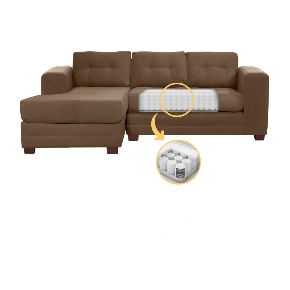 Sofá Seccional Living Factory Roma Izquierdo / 4 Cuerpos image number 2.0