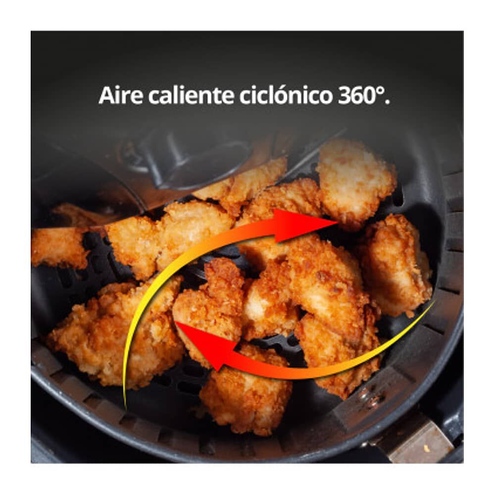 Freidora De Aire 6l Thor Power Heat Xl 1700w image number 6.0