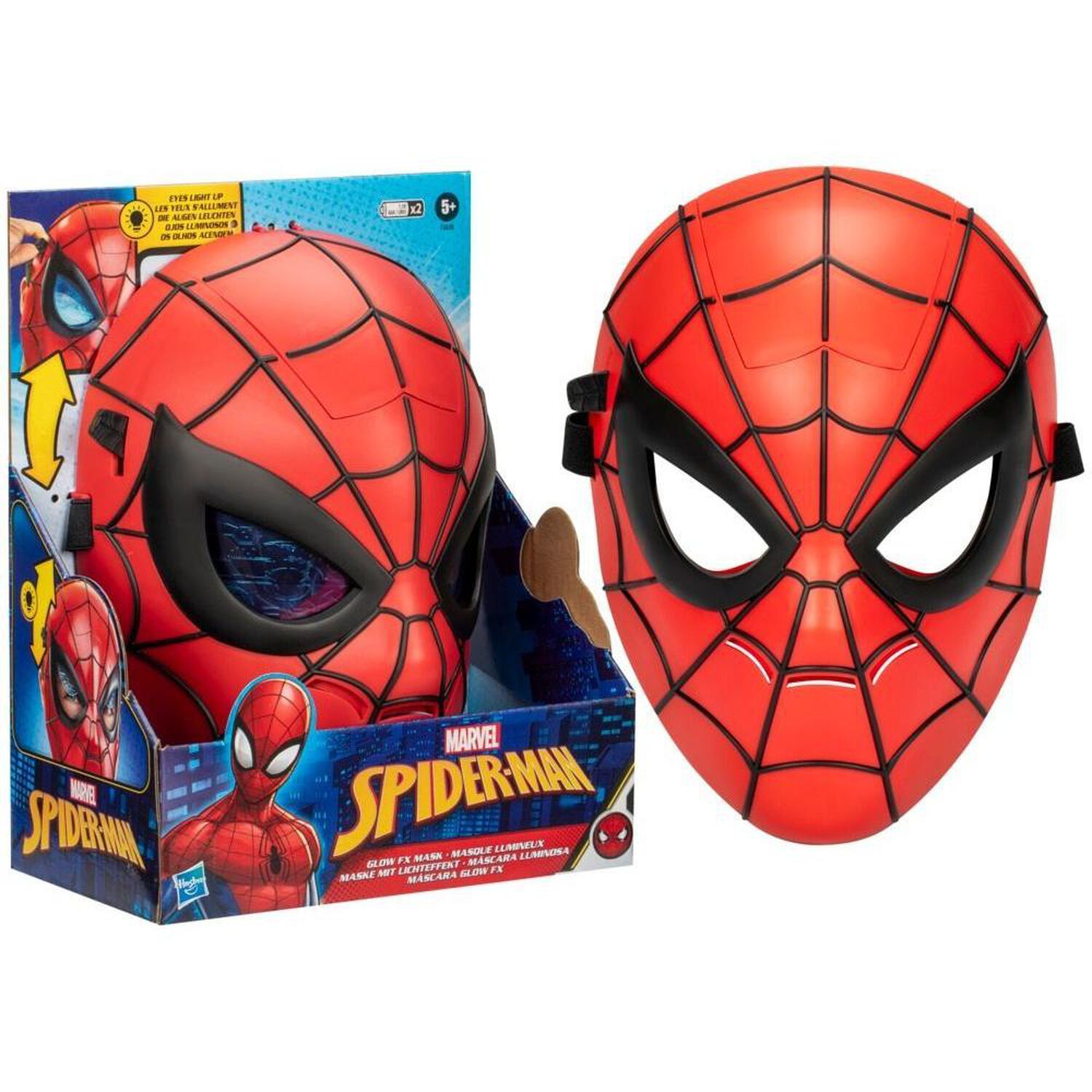 M&aacute;scara Marvel Luminosa Spider-man image number 7.0