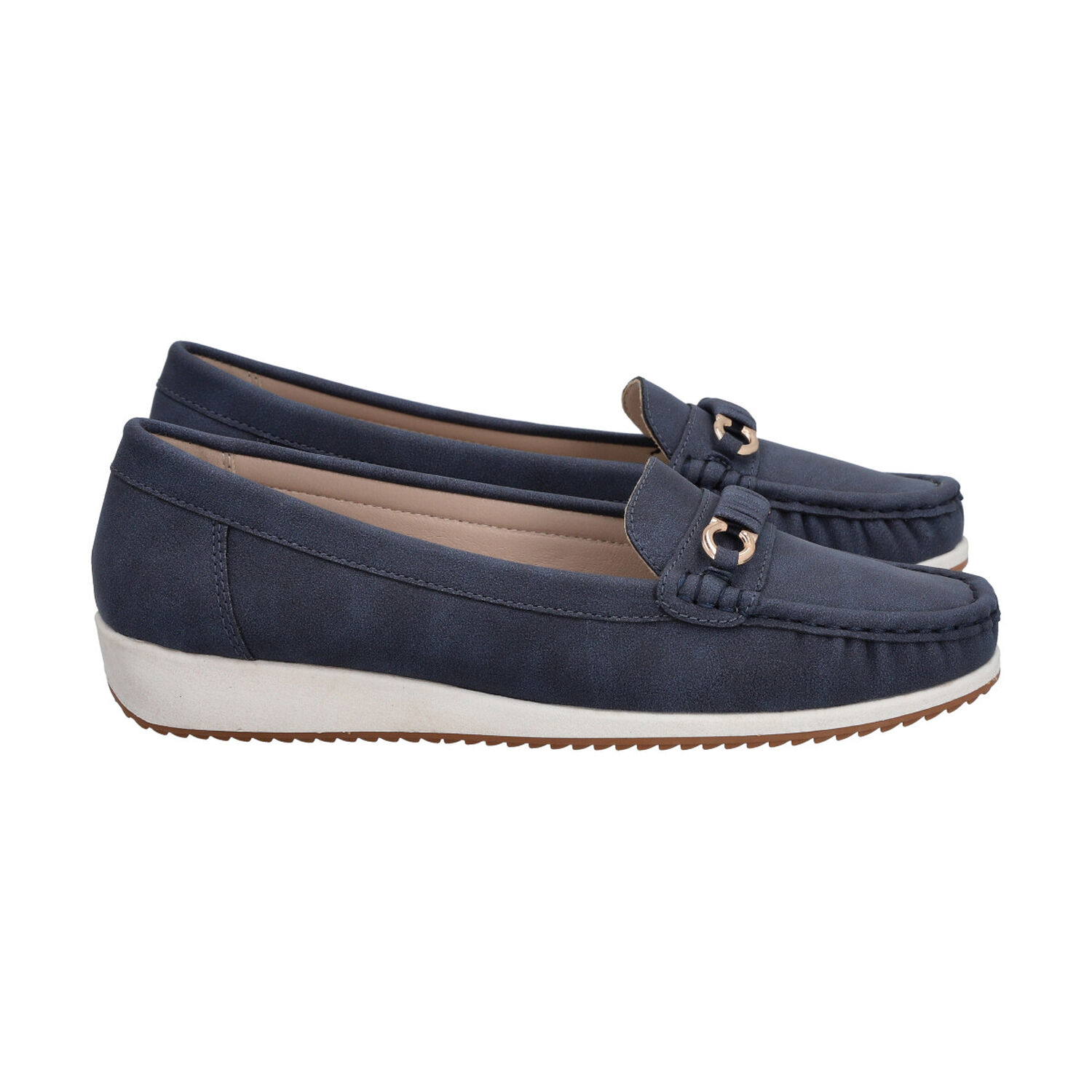 Mocas&iacute;n Mujer Azul Lali Police image number 2.0