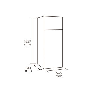 Refrigerador No Frost 266 Lts