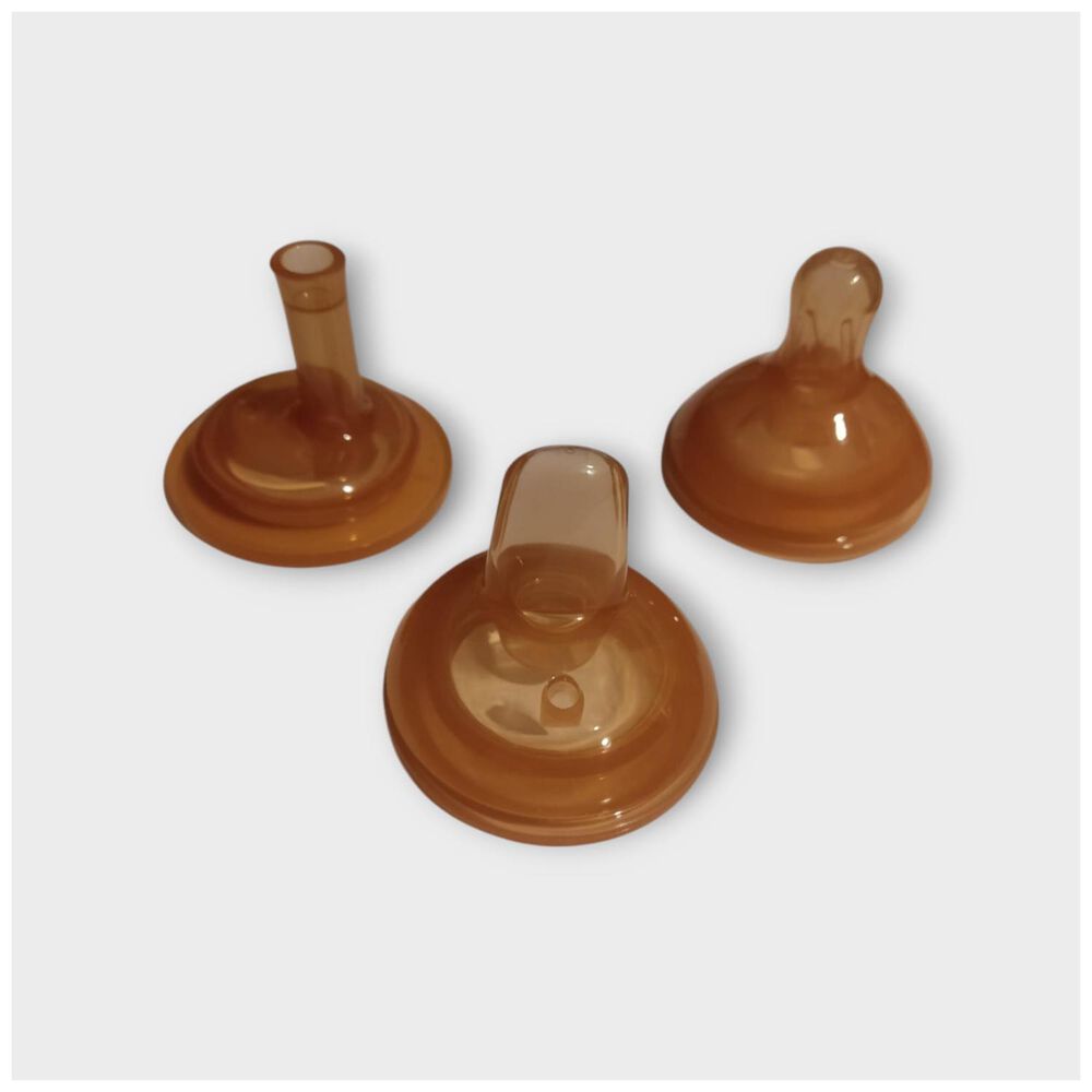 Mamadera Anticolicos Con 3 Boquillas 350ml Para Bebes image number 1.0