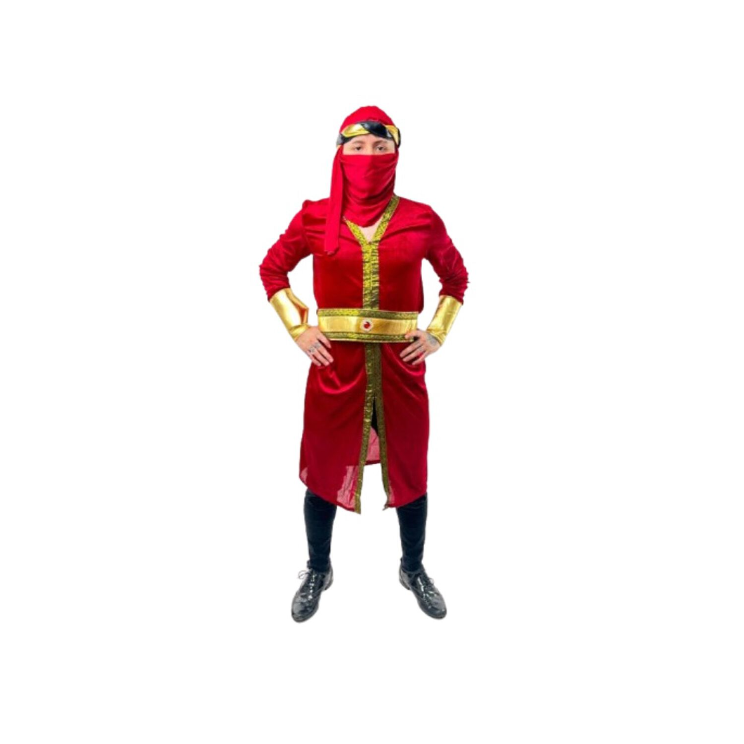 Disfraz Guerrero Mediaval Arabe Persa Turco Otomano Para Adultos image number 0.0