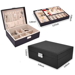 Organizador De Joyas Negro