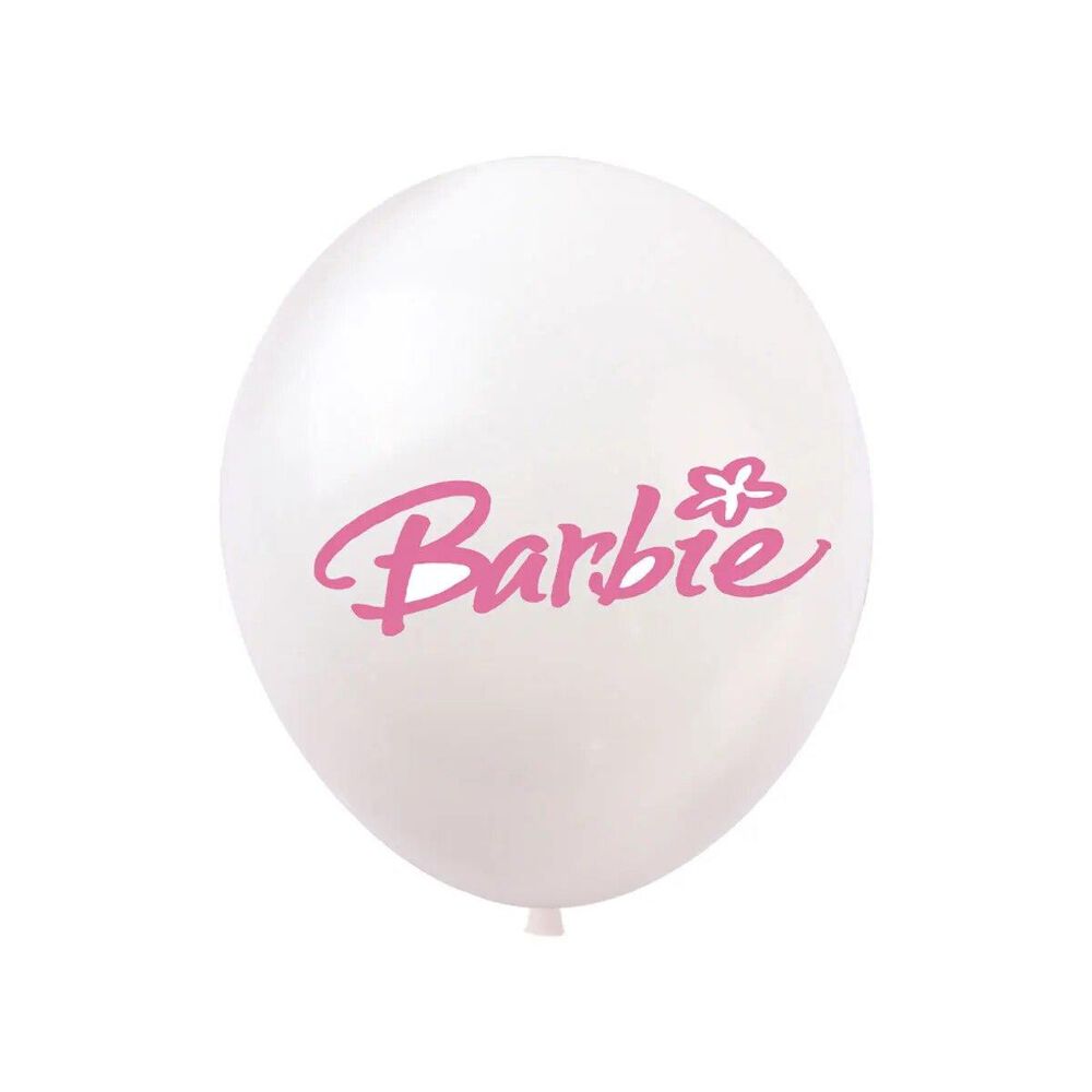 Pack Cumpleaños Barbie Globos Toppers Cinta Y Mas image number 3.0