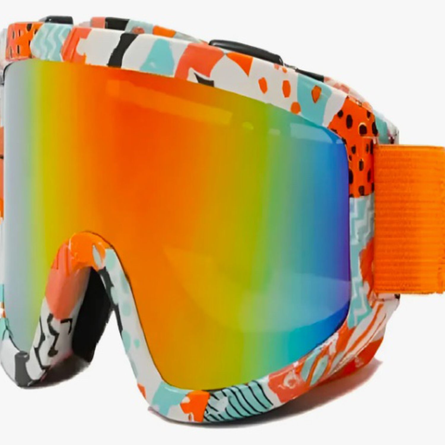 Antiparra Lentes De Nieve Para Adultos Ski Y Snowboard Naranja image number 2.0