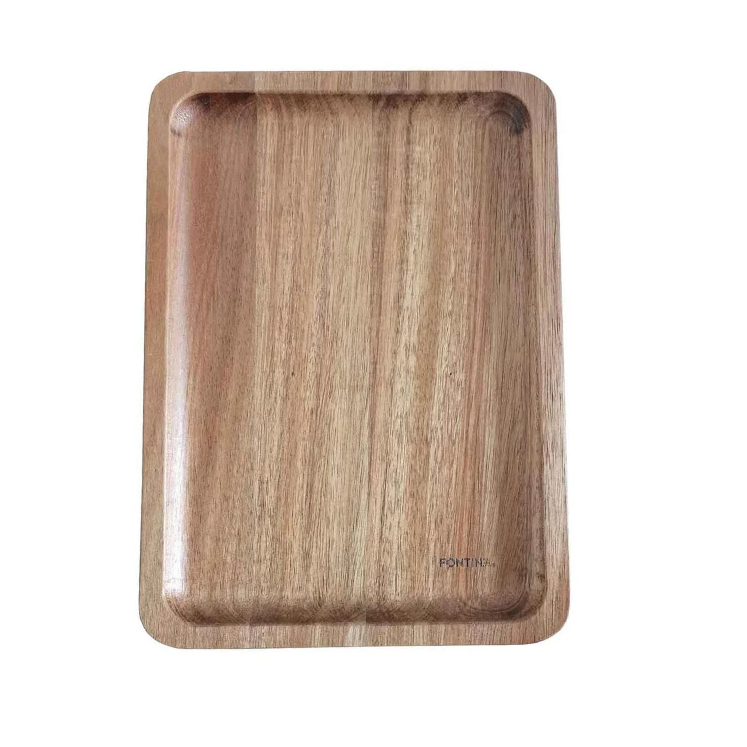 Tabla Aperitivo Madera Acacia 25 X 18cm Multiusos Cocina image number 0.0